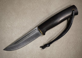 Sander Knife Barbus, Steel D2, Hornbeam Handle, Number 1116
