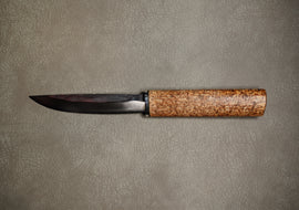 Balitsky Knife Yakut, Steel HA12MF, Handle Stabilized Karelian Birch, Full Length 285mm