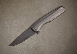 Biryukov Folding Knife M390 Number 10-1 3D