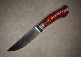 Biryukov Knife S125V Number 7 G-10 red