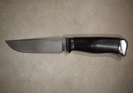 Knife Elk, Steel Elmax, Handle stained Hornbeam, Stainless, Guard and back End