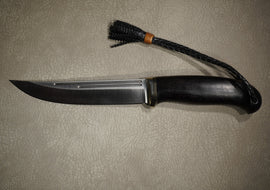 Boot Knife, Steel KH12MF, Handle Hornbeam, Full Length 285mm