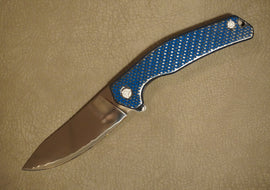 Biryukov Folding knife S390 Laminate Number 7, HRC-67
